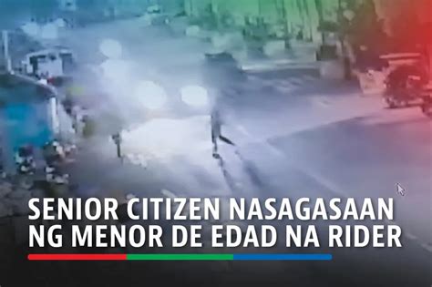 pulandit menor de edad|Senior citizen nasagasaan ng menor de edad na rider sa Tondo.
